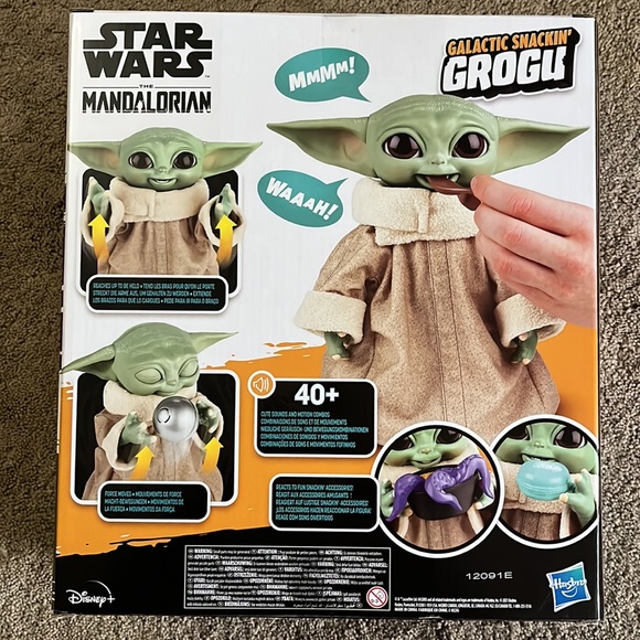 Star Wars The Mandalorian-Galactic Snackin’ Grogu $65!! - Picture 5 of 8